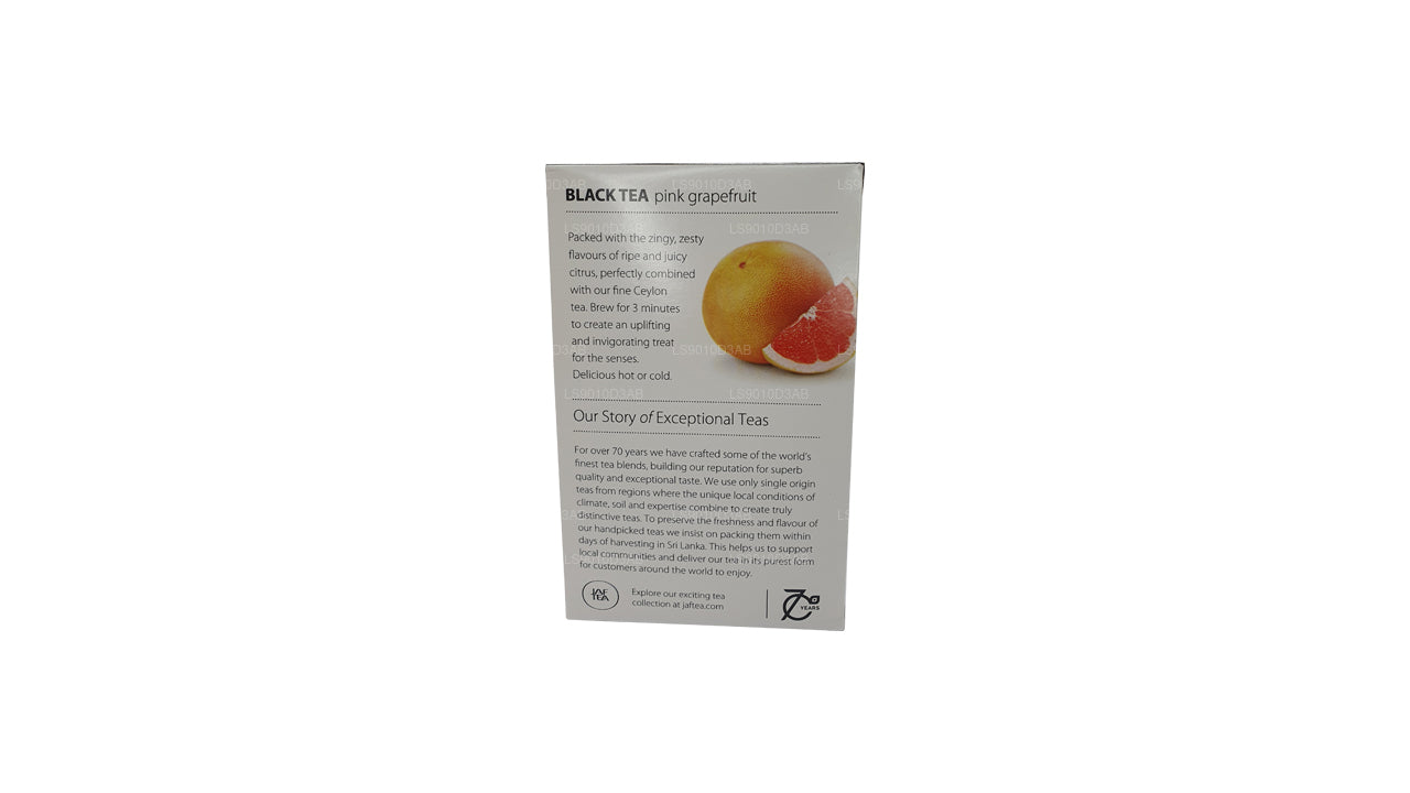 Jaf Tea Pink Grapefruit Black Tea (30g) Foil Envelop Tea Bags
