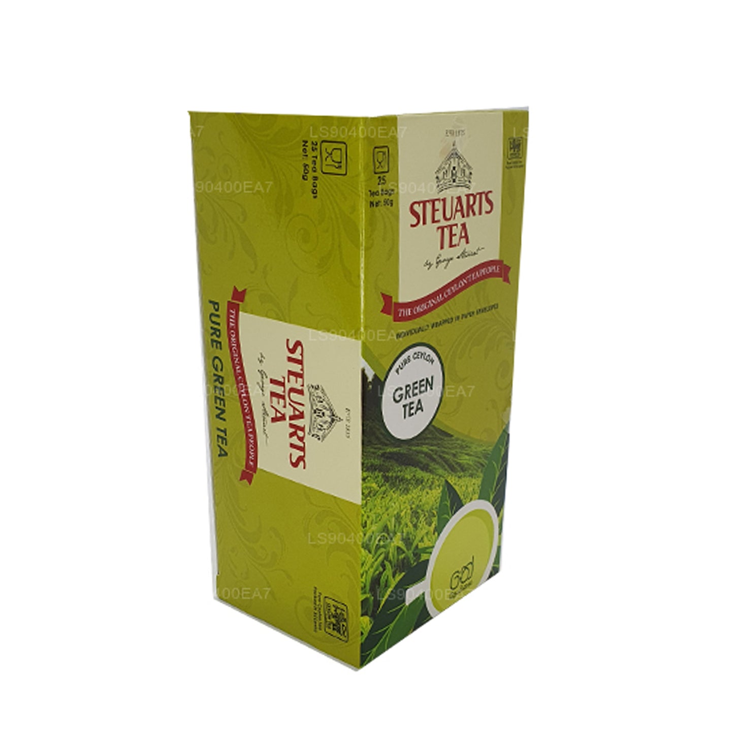 George Steuarts Pure Green Tea (50g) 25 Tea Bags
