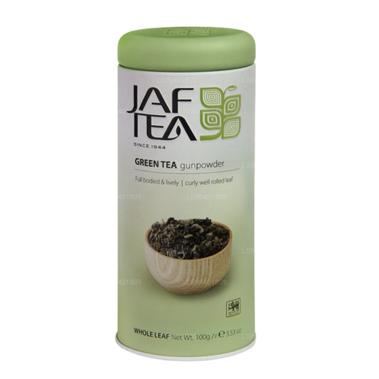 Jaf Tea Pure Green Collection Gun Powder Caddy (100g)