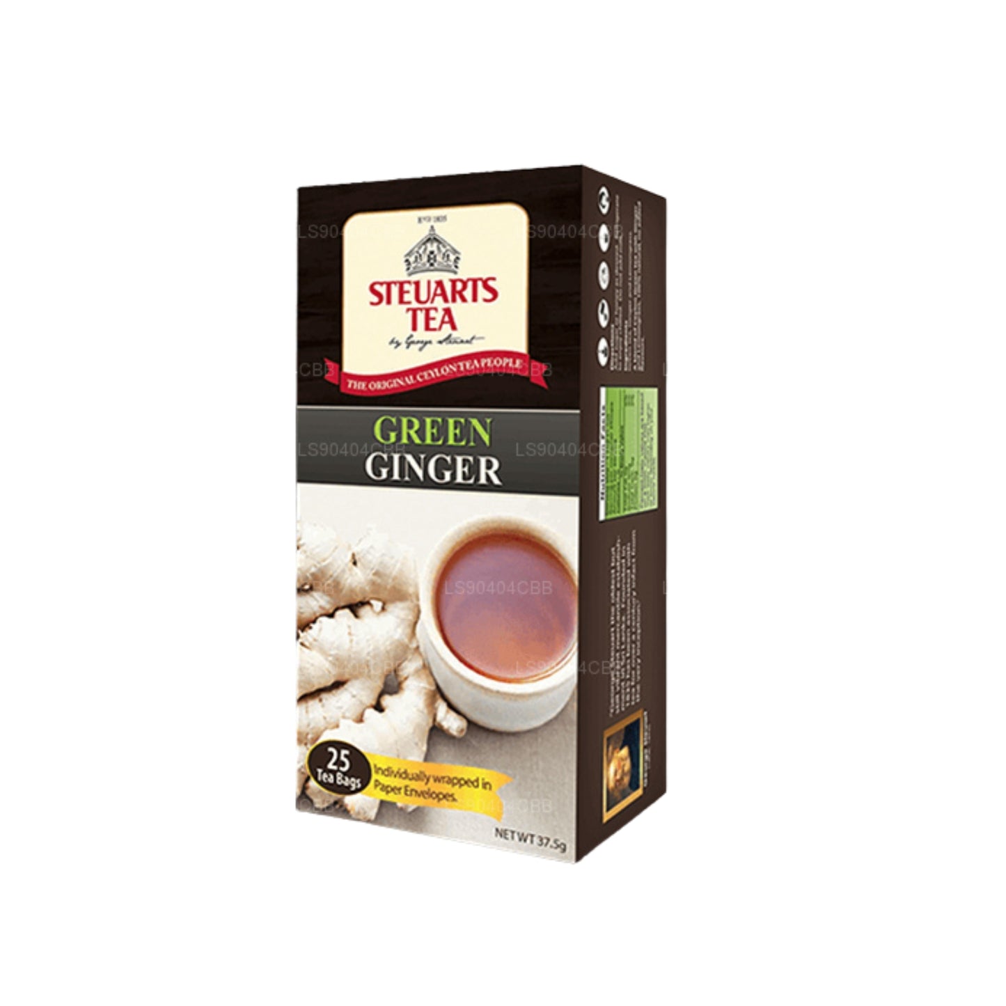 जॉर्ज स्टुअर्ट ग्रीन जिंजर टी (50g) 25 टी बैग्स