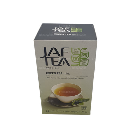 Jaf Tea Mint Green Tea (40g) 20 Envelope Tea Bags