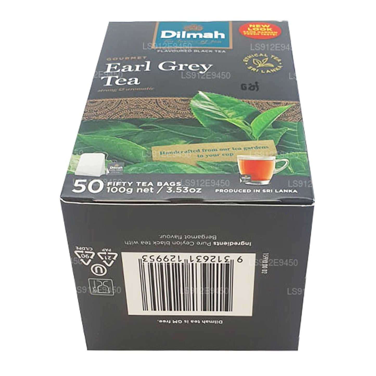 Dilmah Earl Grey Tea (100g) 50 Tea Bags