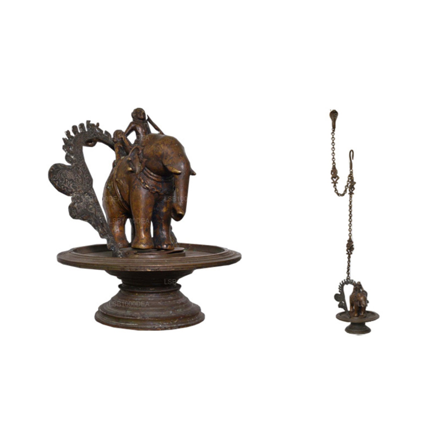 NHRC Elephant Oil Lamp - Dedigama