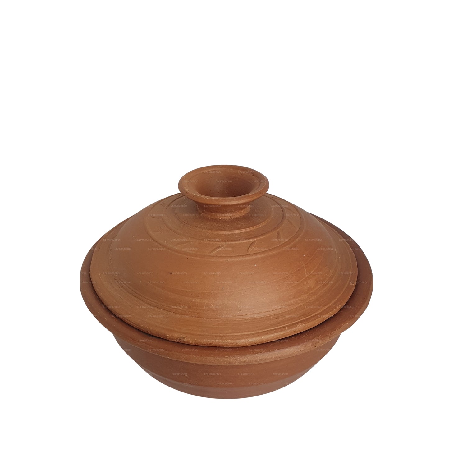 Clay Pot With Lid (20cm × 7cm)