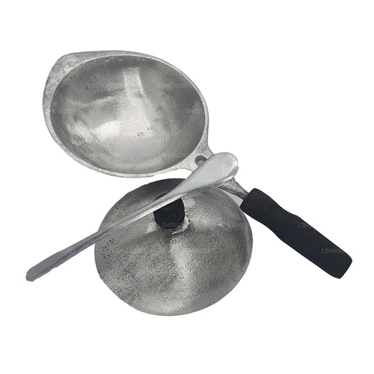 Lakpura® Aluminium Hopper Pan with Lid and Spatula
