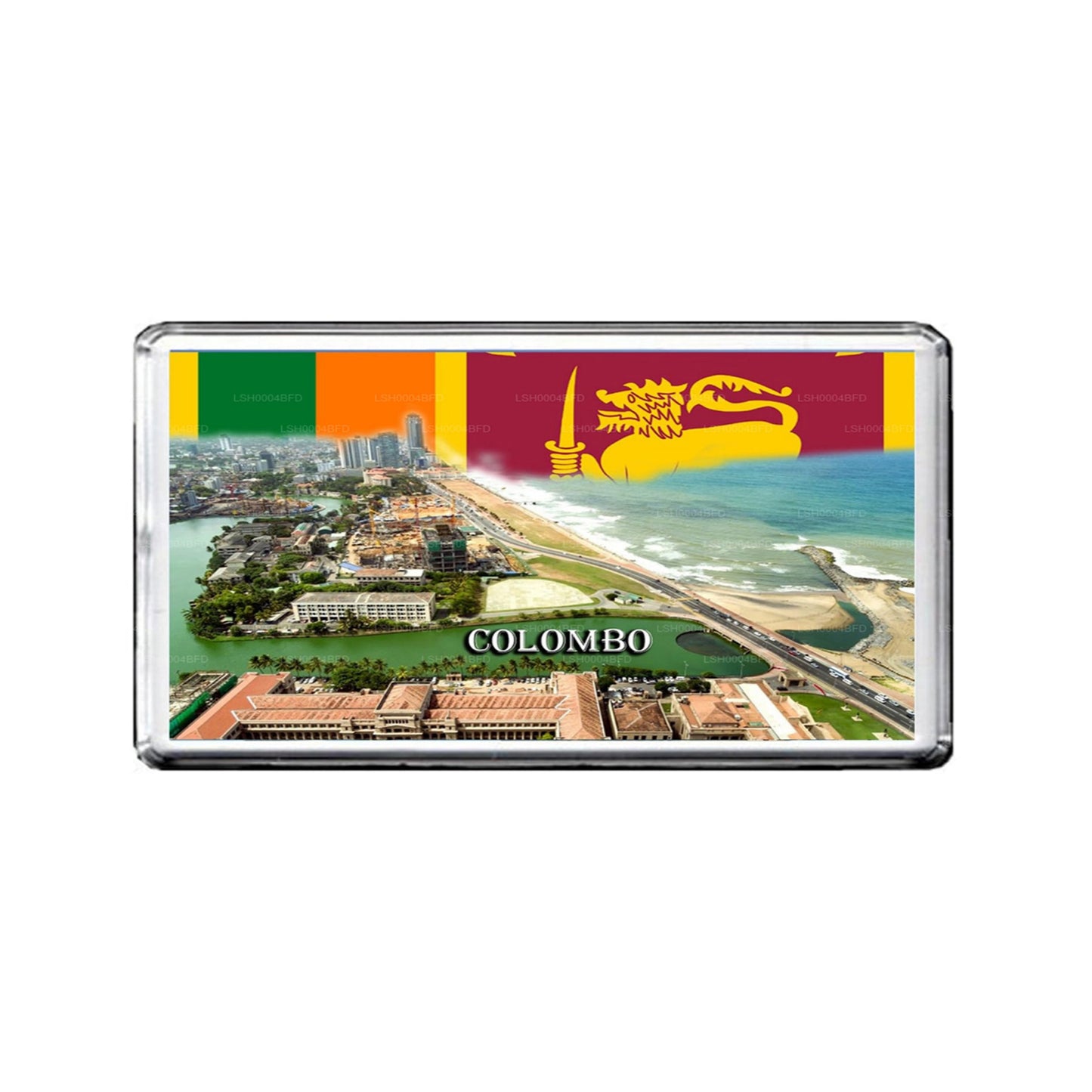 Colombo City Fridge Magnet