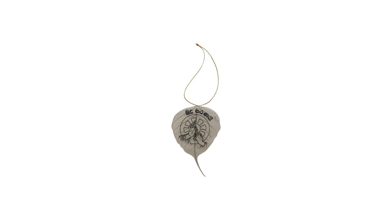 Natural Bodhi Leaves Hanging Ornament