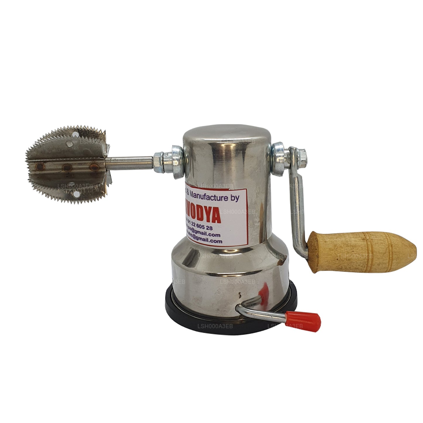 Navodya Stainless Steel Coconut Scraper with Suction Base (Model NC-01)