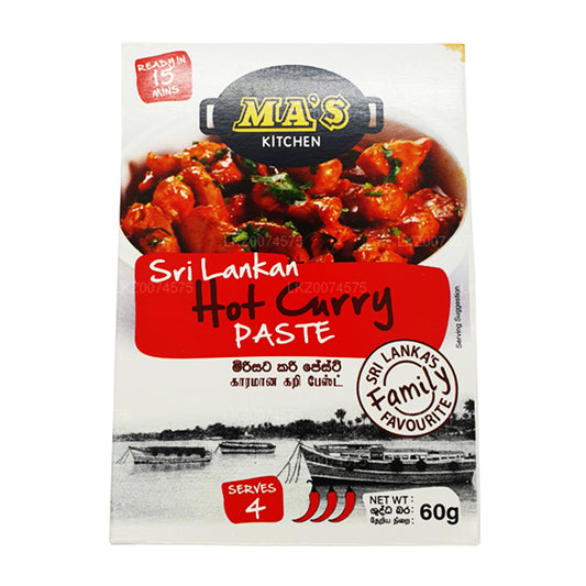 MAs Kitchen Sri Lankan Hot Curry Paste (60g)