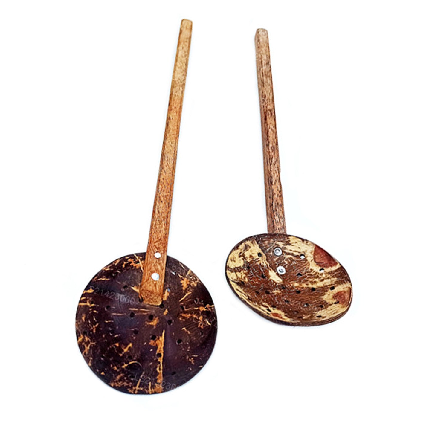 Lakpura Coconut Shell Oil Spoon (14 inch x 3.5 inch)
