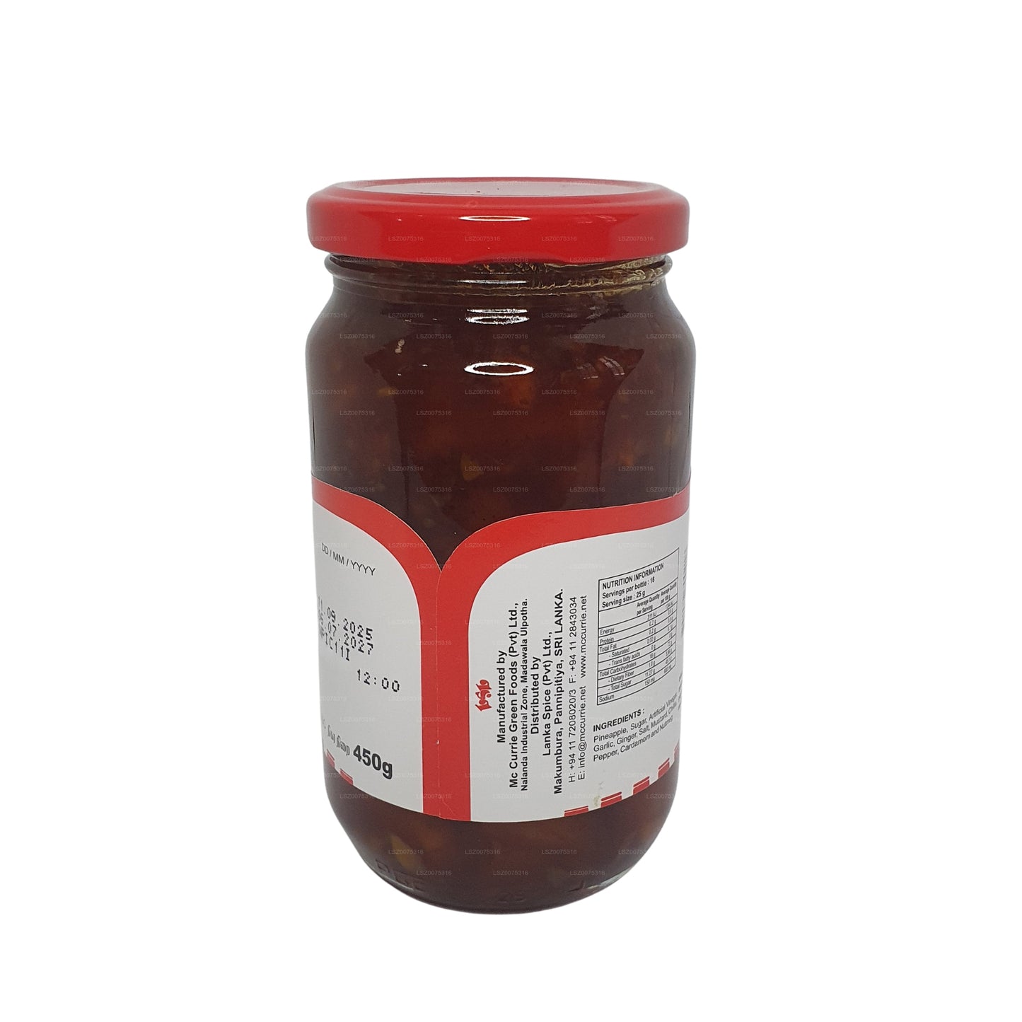 मैक करी पाइनएप्पल चटनी (450g)