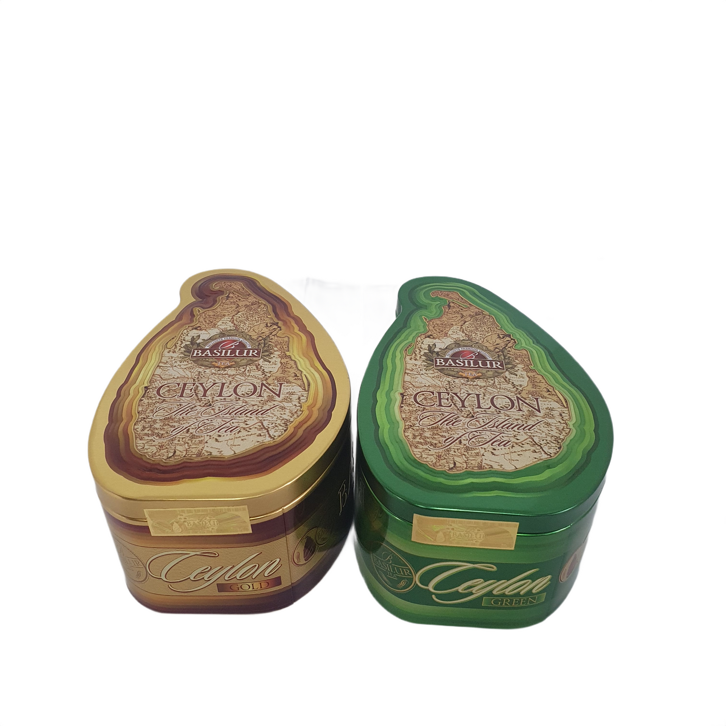 Basilur Wooden Presenter 2 in 1 "Island of Tea Wooden Presenter" (200g)