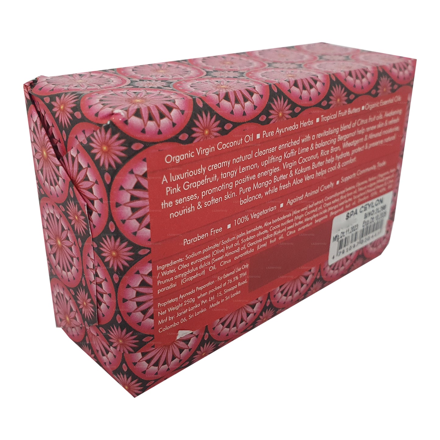 Spa Ceylon Grapefruit Coconut Luxury Soap (250g)