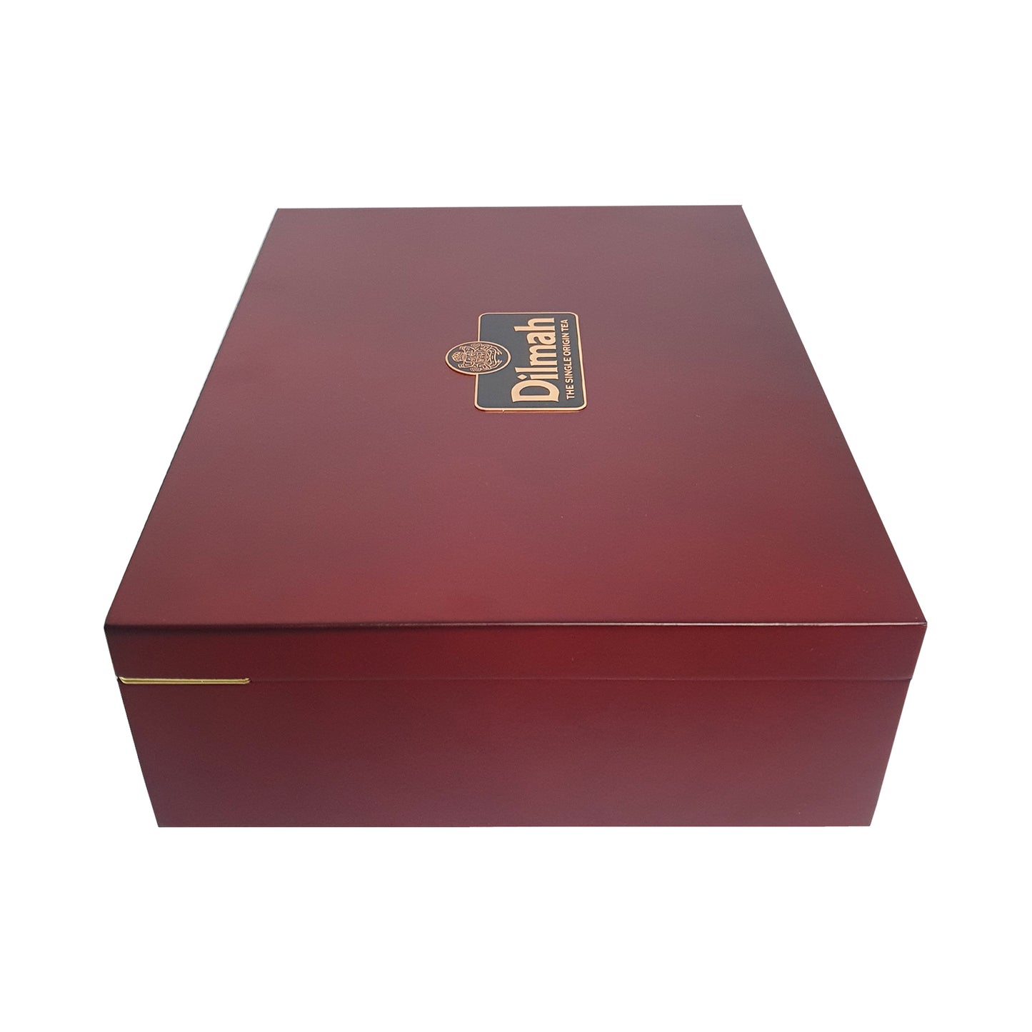 Dilmah Luxury Wooden Presenter Tea Display Chest with 120 Enveloped Teabags - Gourmet 12 Slot