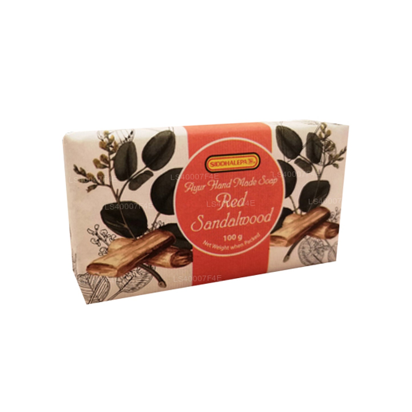 Siddhalepa Hand Made Soap - Red Sandalwood (100g)