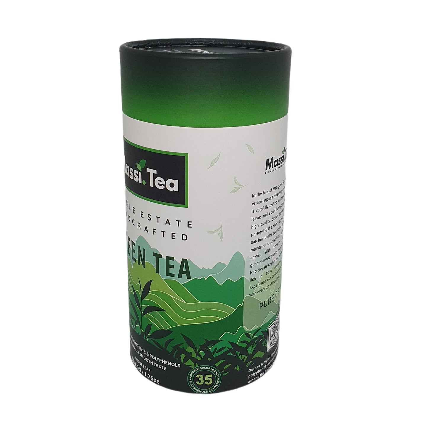 Massi Tea Single Estate Handcrafted Green Tea (50g)
