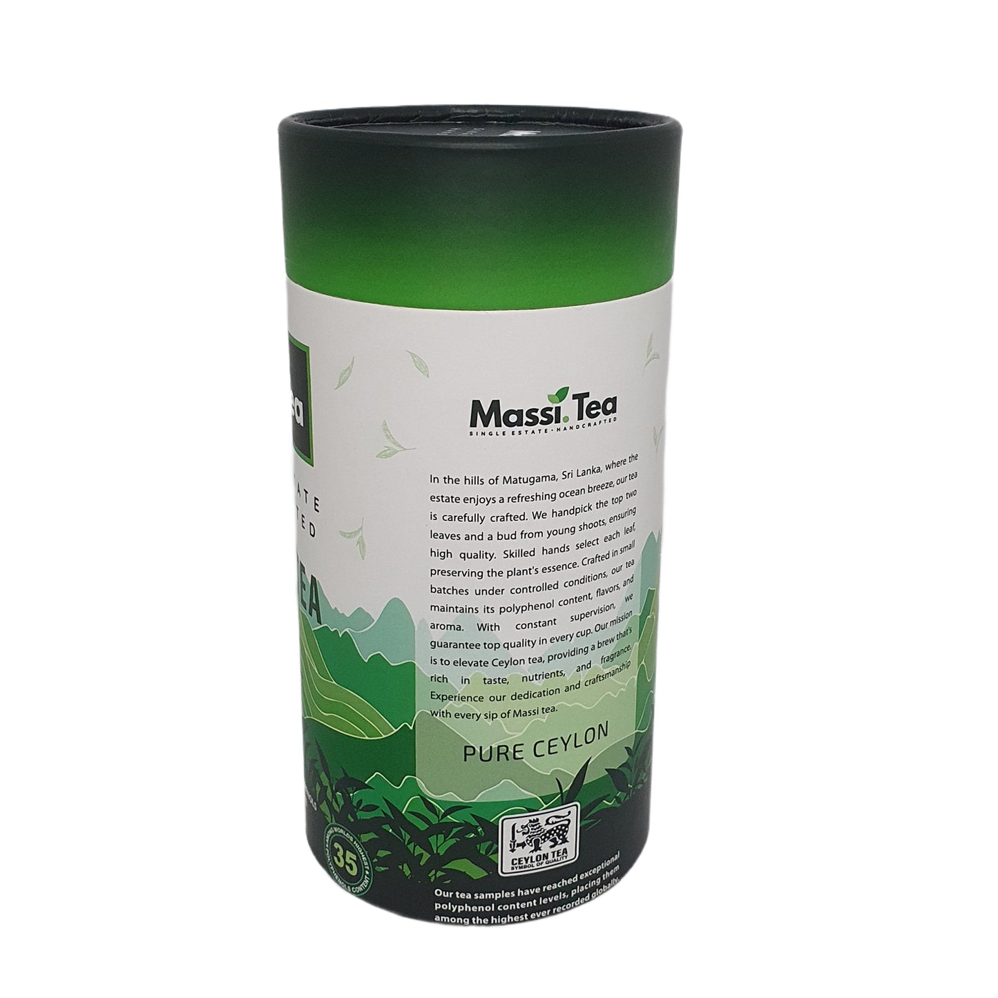 Massi Tea Single Estate Handcrafted Green Tea (50g)