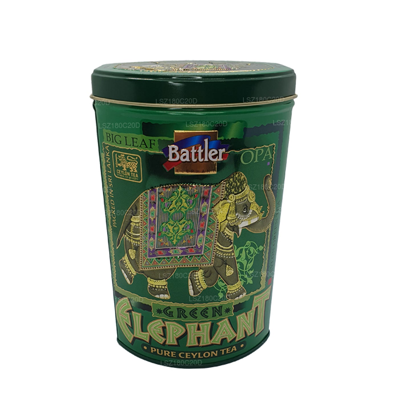 Battler Green Elephant OPA (100g) Caddy