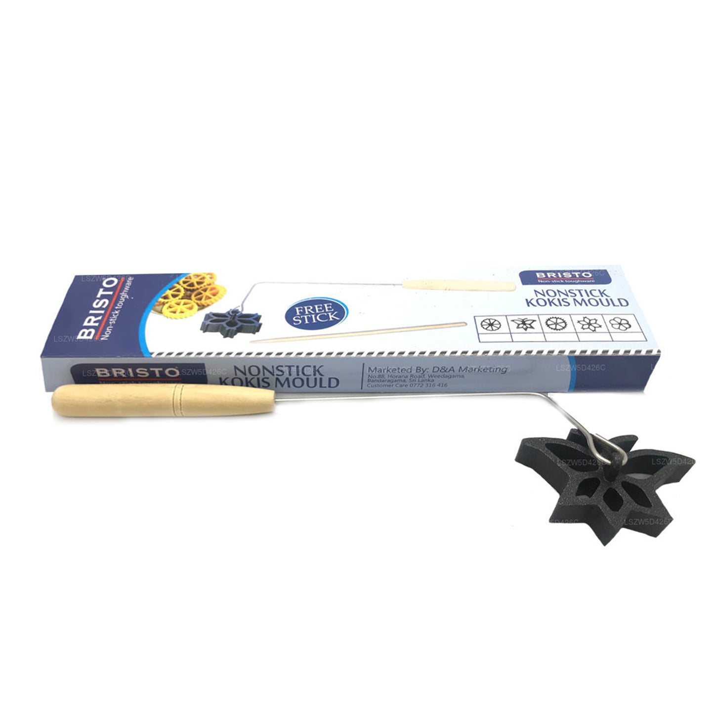 Lakpura® Nonstick Kokis Mould