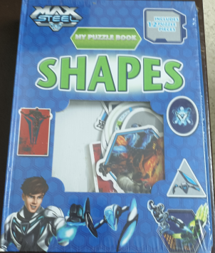 Max Steel : My Puzzle Book –  Shapes
