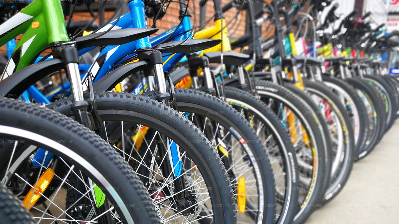 कैंडी से माउंटेन बाइक किराये पर लें