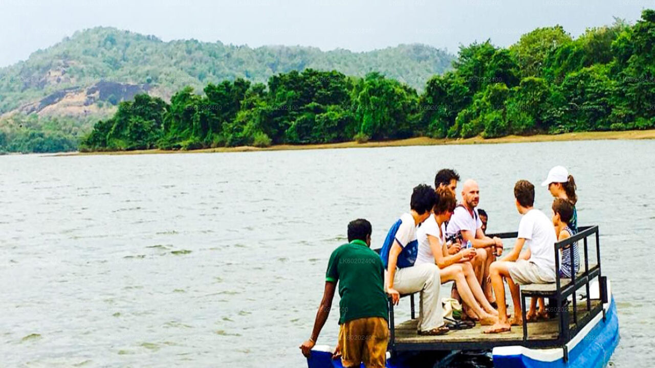 Ritigala, Kala Wewa and Namal Uyana from Sigiriya