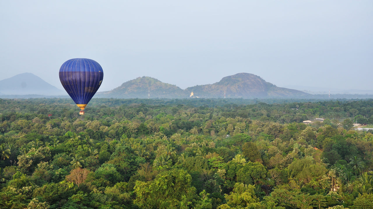 Vol en montgolfière depuis Sigiriya