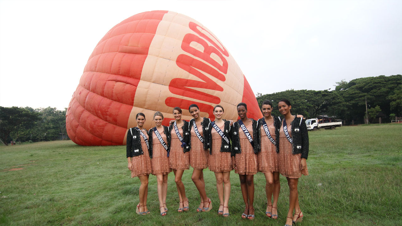 हबराना से हॉट एयर बैलूनिंग