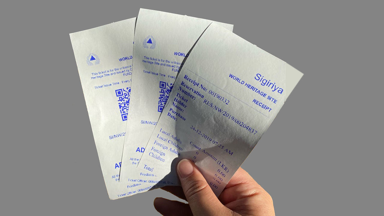 सिगिरिया प्रवेश टिकट