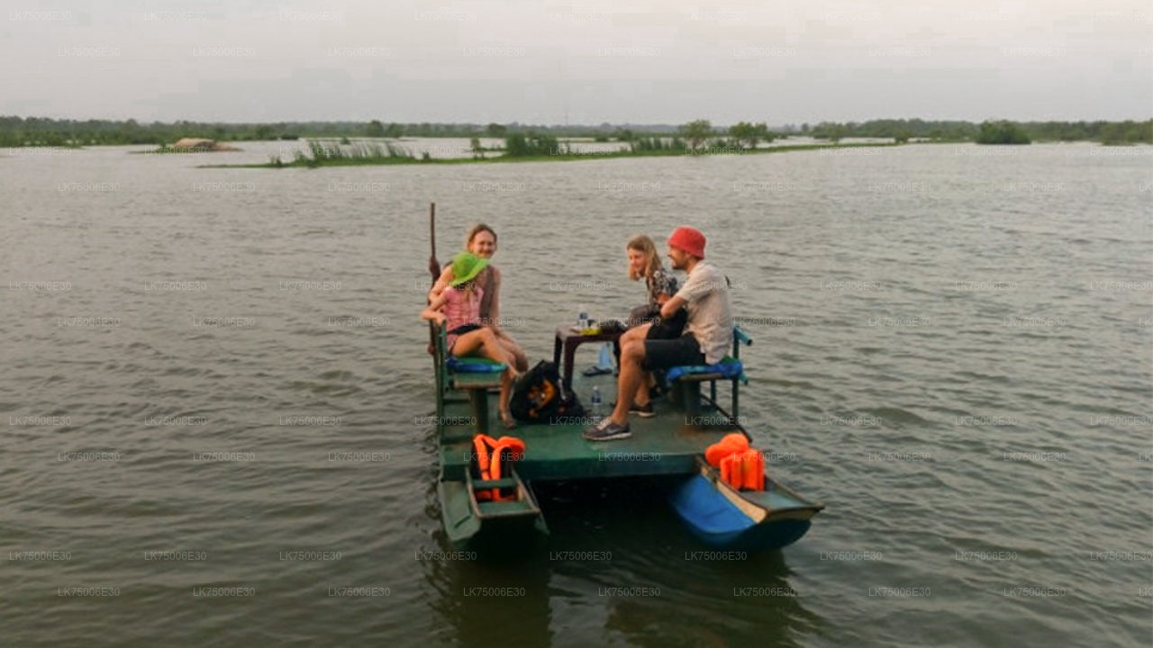 तंगल्ले से कलामेटिया अभयारण्य में नाव द्वारा पक्षी अवलोकन
