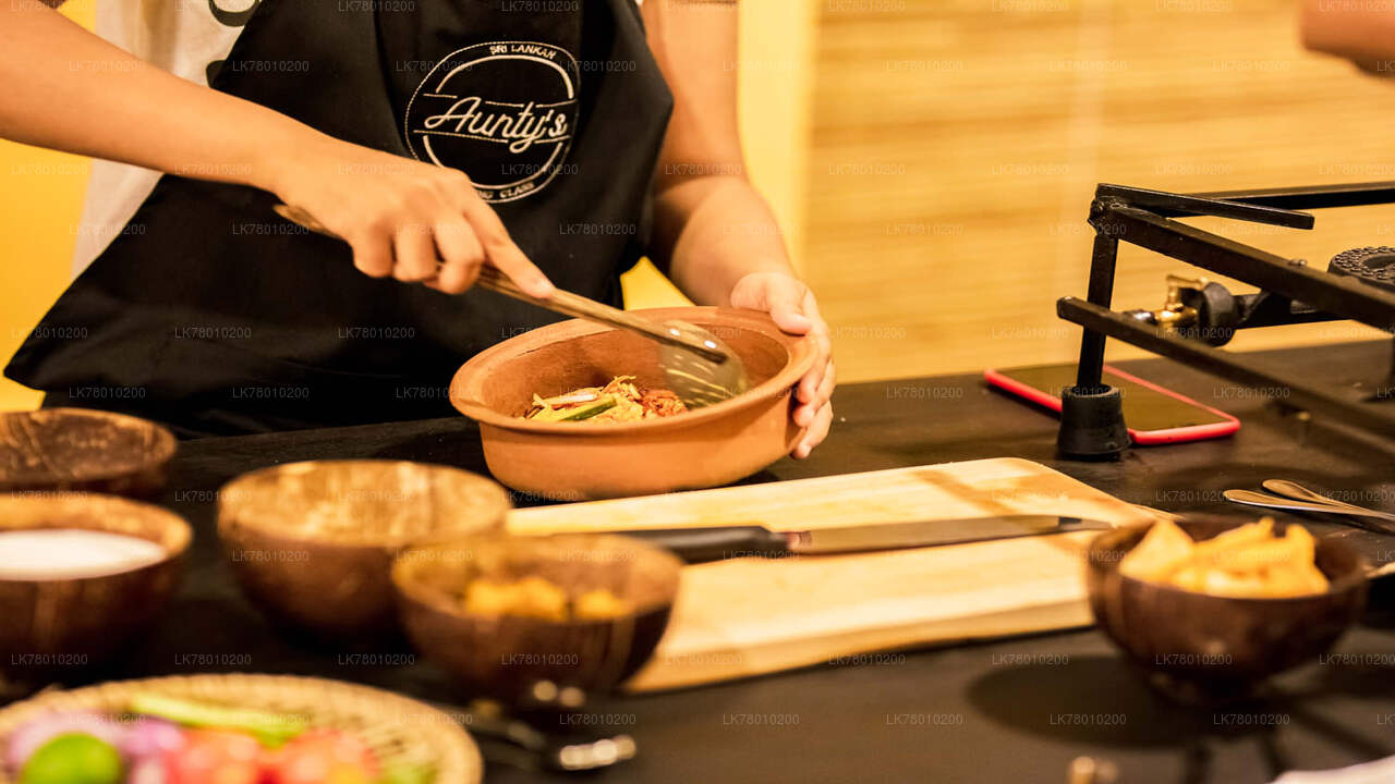 कोलंबो से श्रीलंकाई पाककला कक्षा