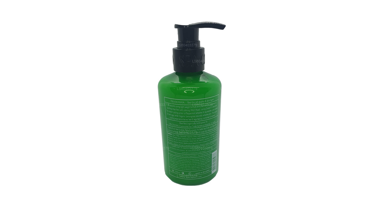 Spa Ceylon Green Mint Cooling Aloe Leg Gel (250ml)
