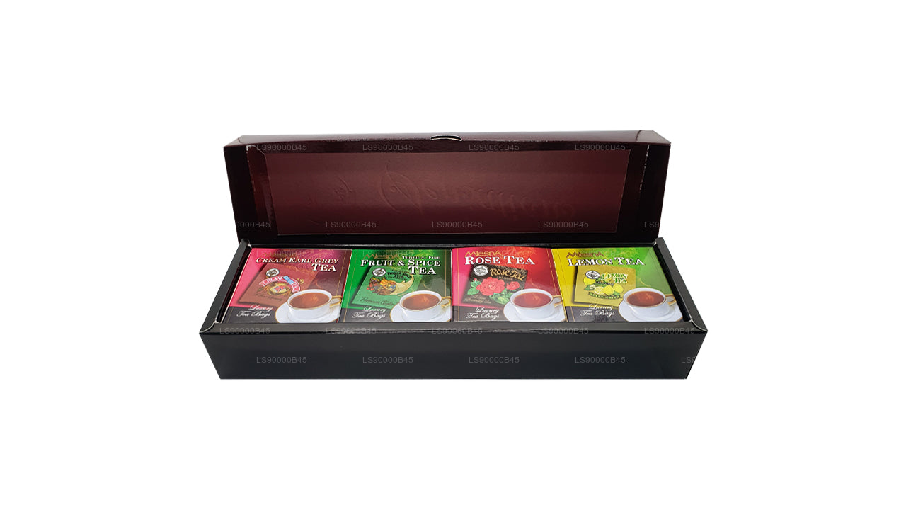 Mlesna Sensations 4 Flavour Assorted Luxury Foil Tea Bags (80g)